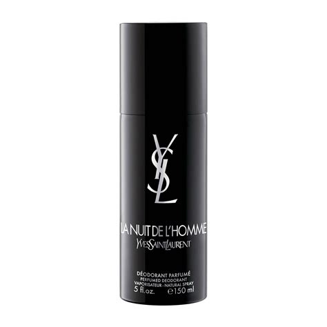 yves saint laurent y deodorant|la nuit de l'homme deodorant.